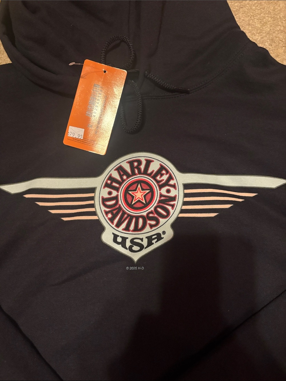 Harley-Davidson Black hoodie